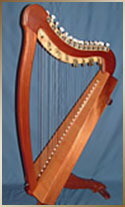 Para-celtic harps by harp maker Geoff Welham, NSW
